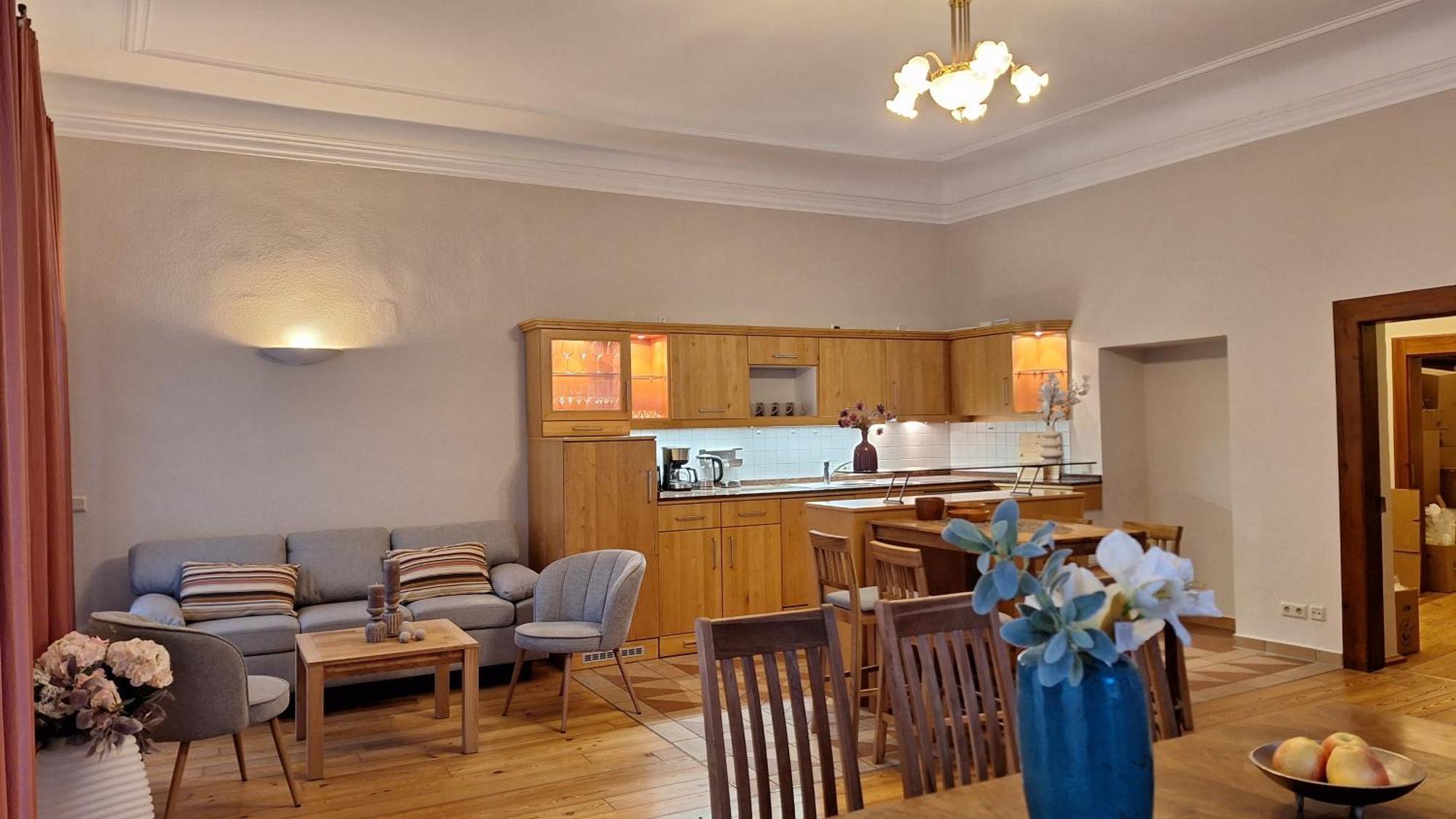 Stadtpalais Romantik-Suite 3 Zimmer Maximal 6 Personen Bautzen Dış mekan fotoğraf